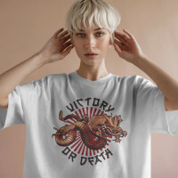 Victory or Death - Majica Japan Design
