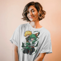 My Hero Academia Deku & Bakugo - Majica Anime