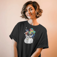 Ranma Big Panda - Majica Anime